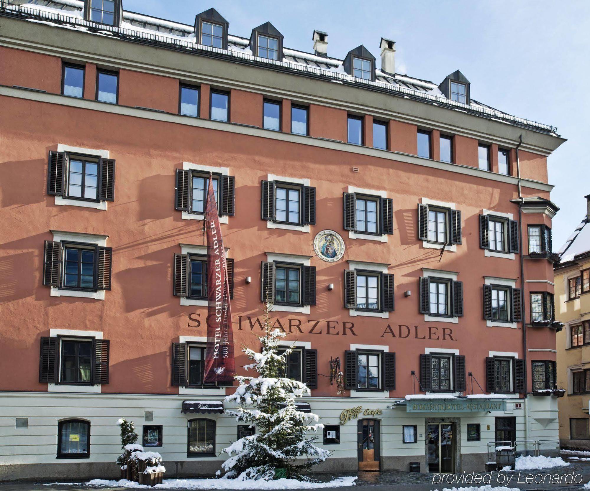 Hotel Schwarzer Adler Innsbruck Exterior foto