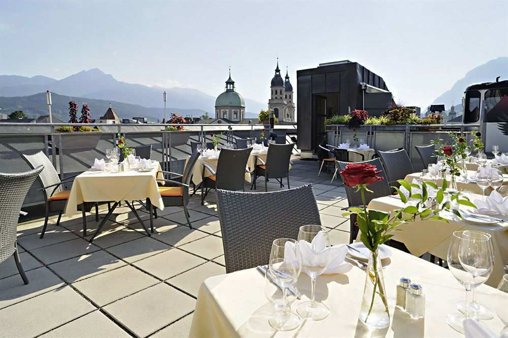 Hotel Schwarzer Adler Innsbruck Exterior foto